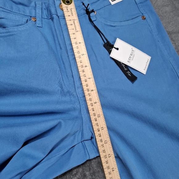 Judy Blue Jeans Womens Size 11/30 High Waisted Tummy Control Top Sky Blue Pants - Picture 12 of 15